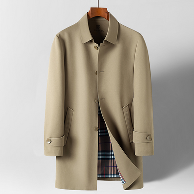 Cole - Stylish Checkered Coat