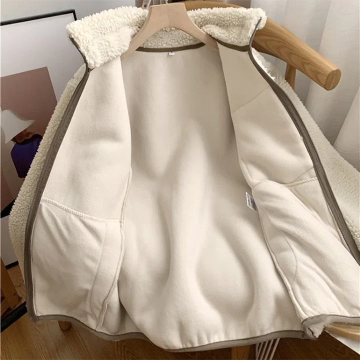 Lilly™ - Women's Winter Jacket with Teddy Effect