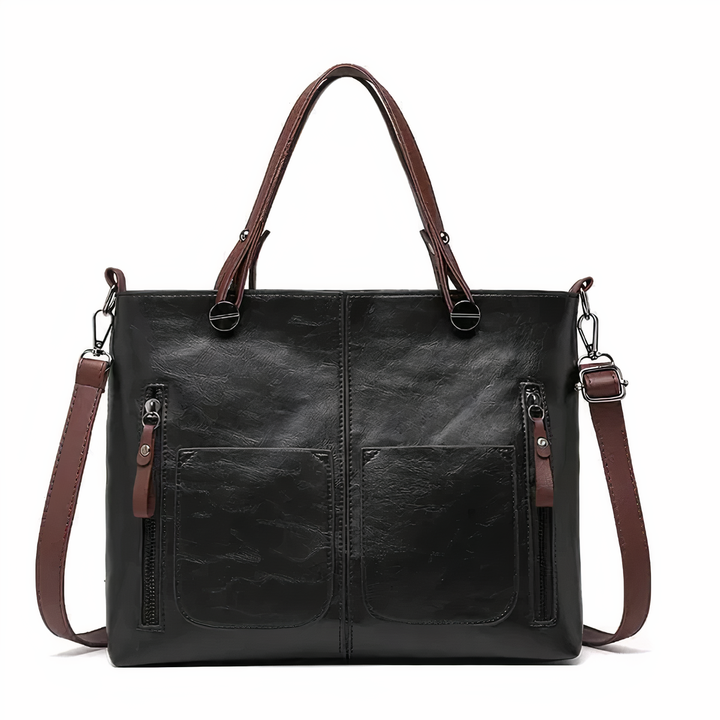Avery™ Timeless Elegance | Leather Shoulder Bag