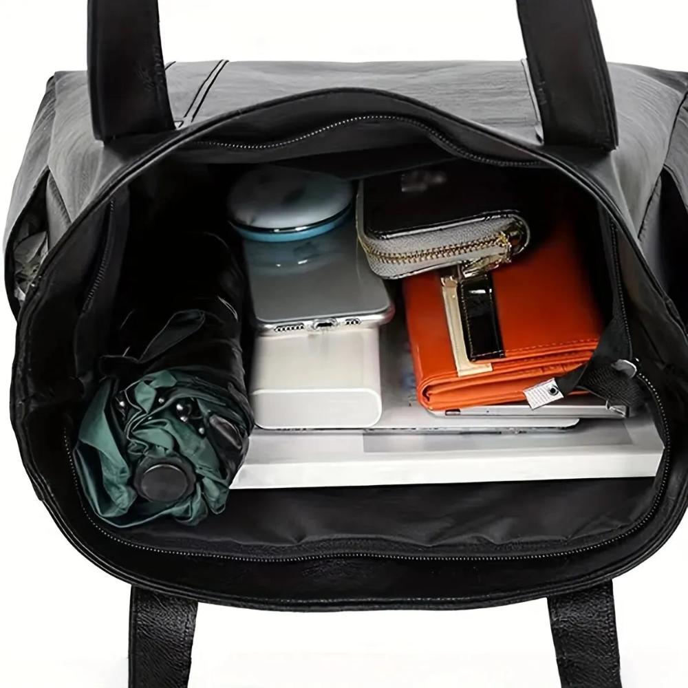 Mia™ Timeless Elegance | Classic Tote Leather Bag