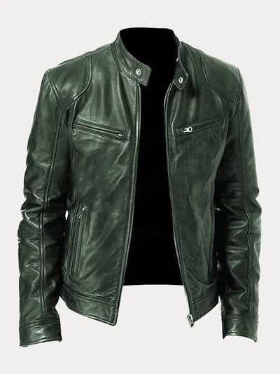 Owen - Stylish Casual Leather Jacket