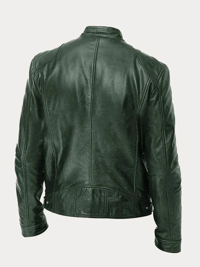 Owen - Stylish Casual Leather Jacket