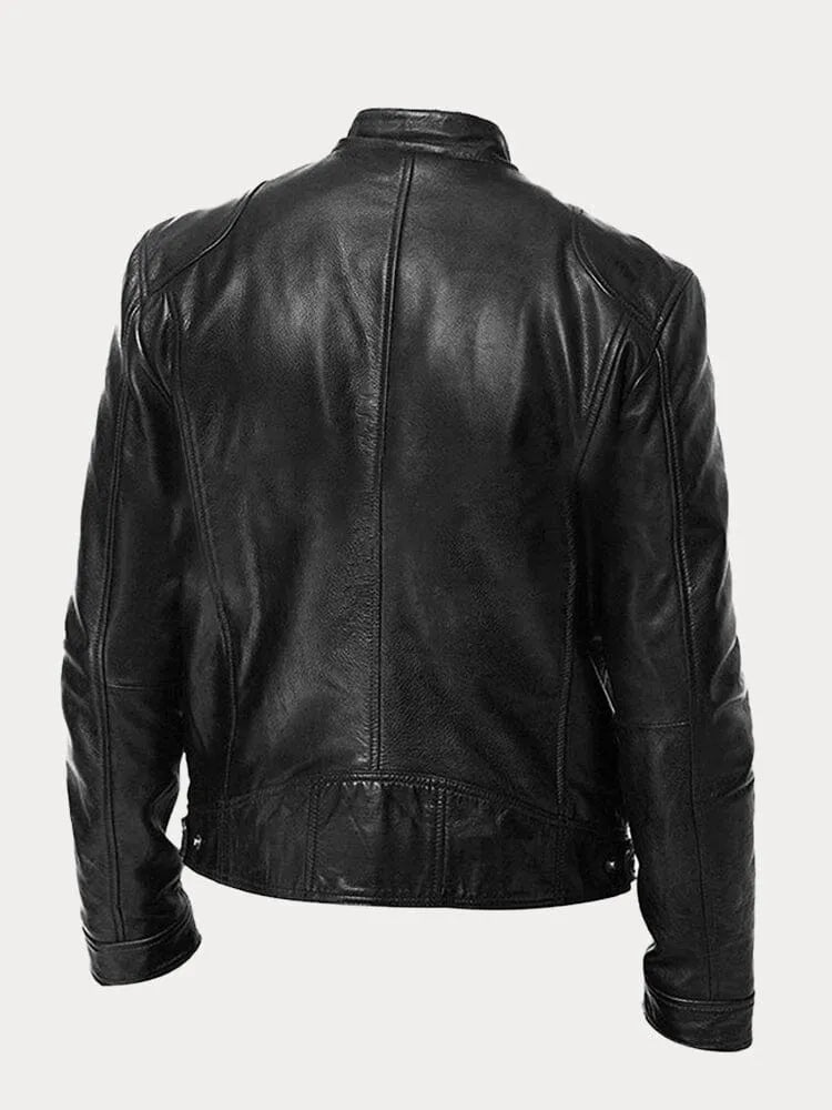 Owen - Stylish Casual Leather Jacket