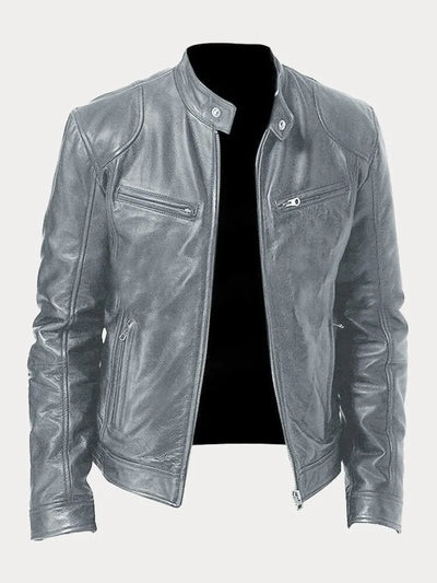Owen - Stylish Casual Leather Jacket