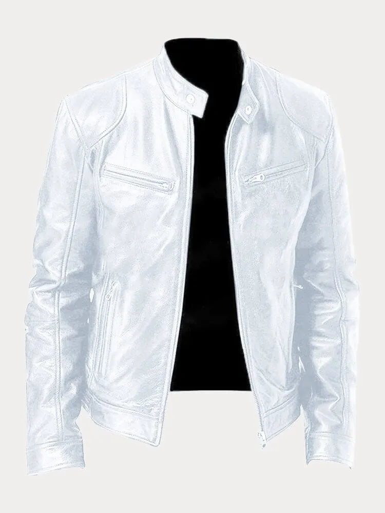 Owen - Stylish Casual Leather Jacket