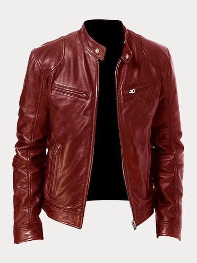 Owen - Stylish Casual Leather Jacket