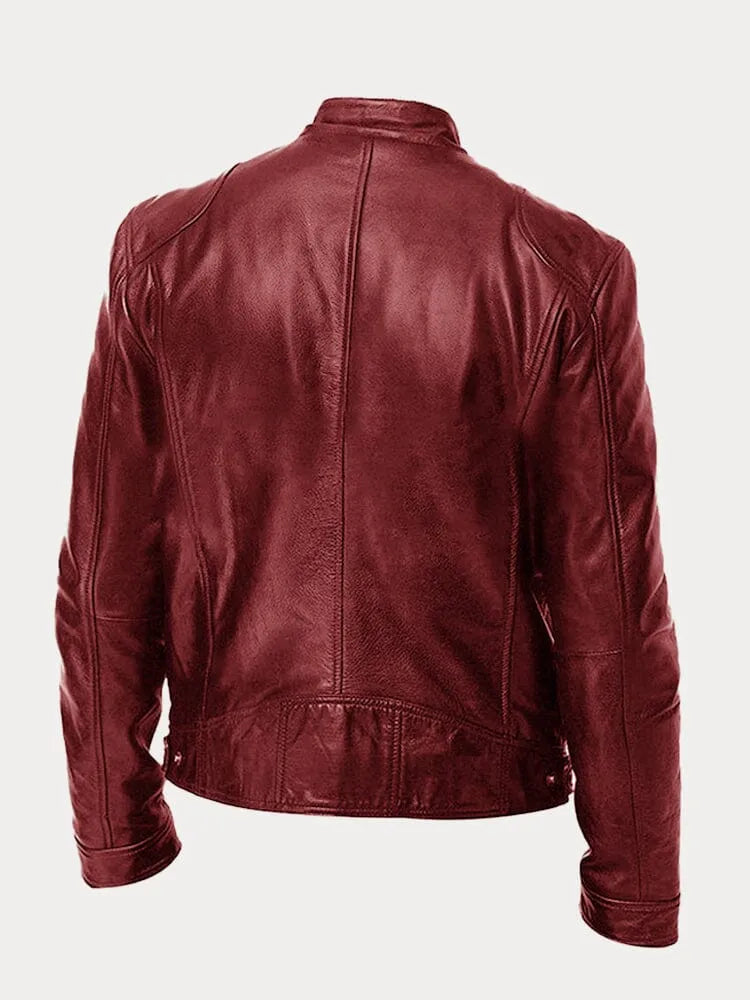 Owen - Stylish Casual Leather Jacket