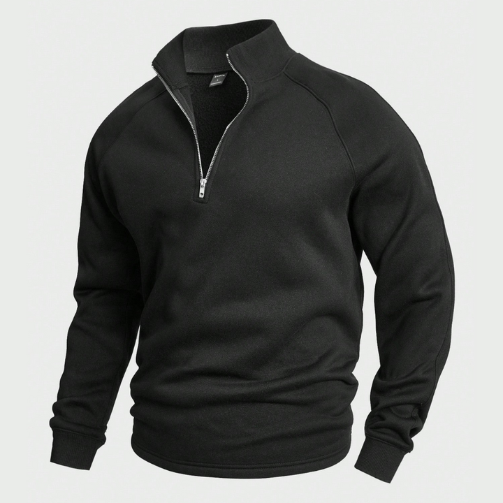 William - Casual Half-Zip Sweater