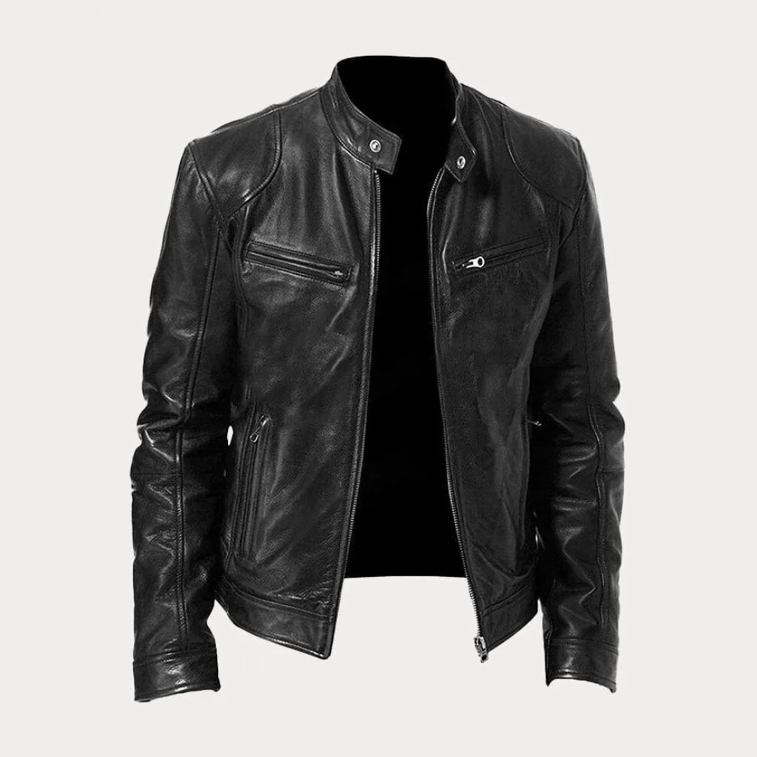 Owen - Stylish Casual Leather Jacket