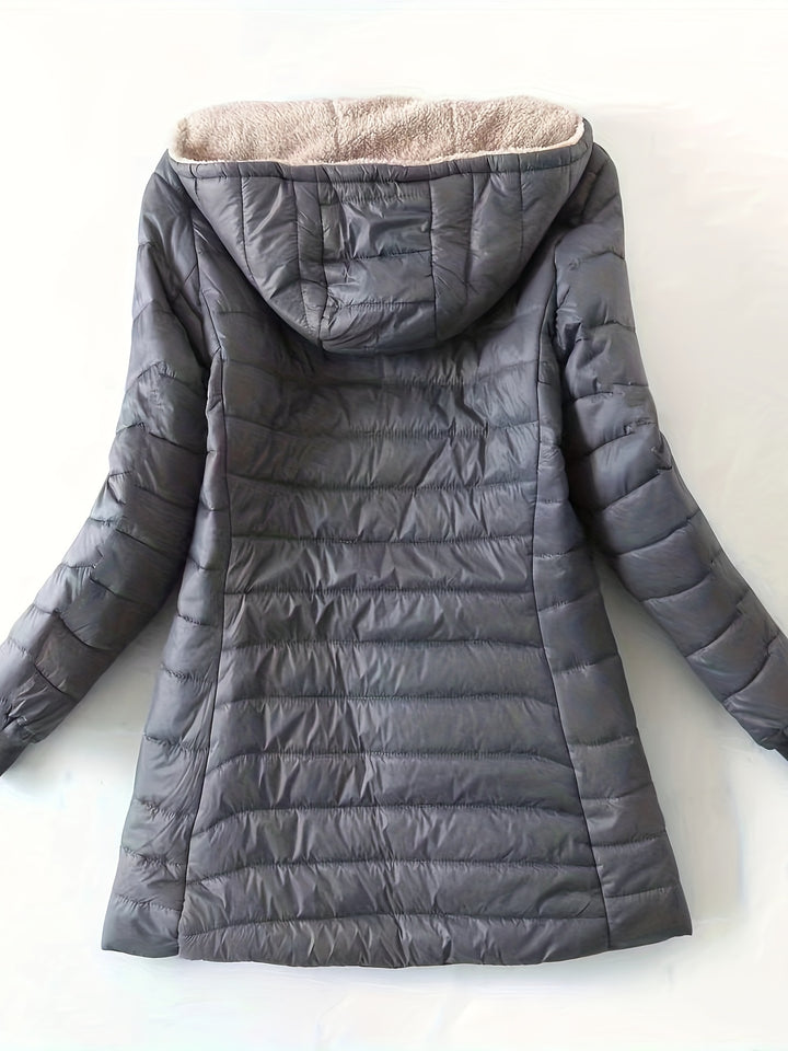 Liana™ – Fleece-Lined Zip-Up Coat
