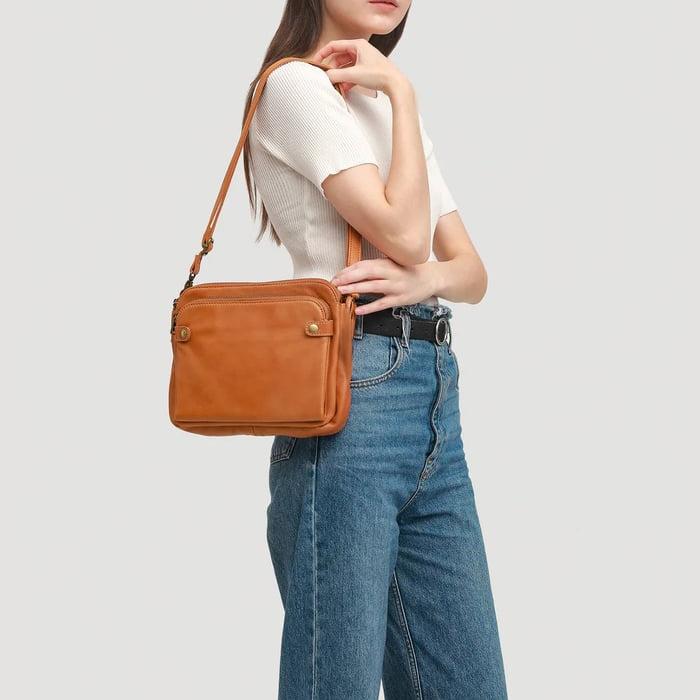 Aria™ Masterpiece | Classic Shoulder Leather Bag
