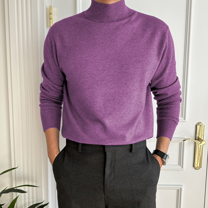 James - Comfortable Turtleneck Sweater