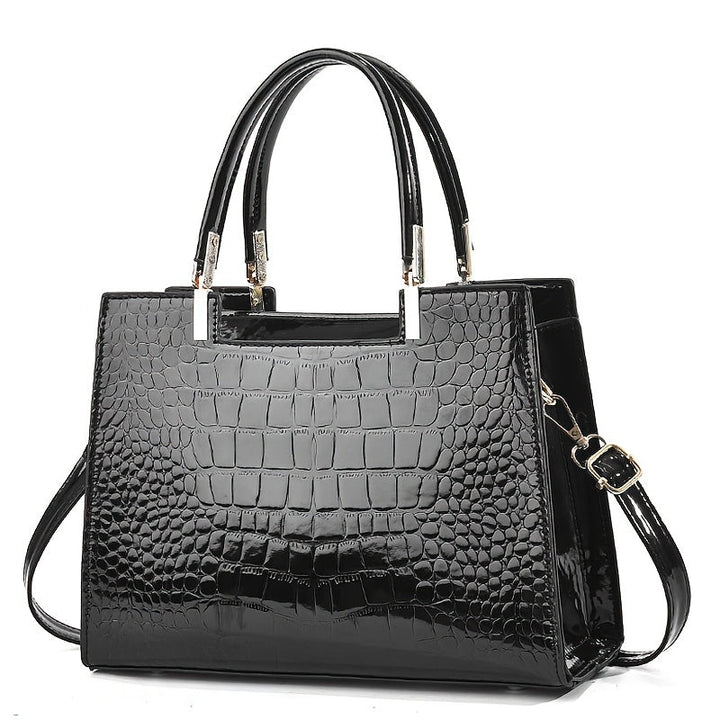 Brooklyn™ Shine | Croc-Embossed Luxury Bag