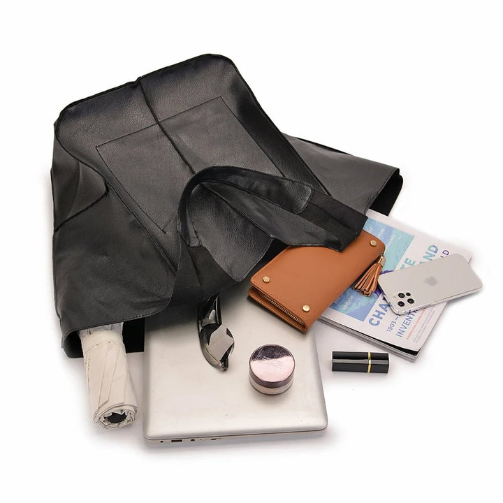 Scarlett™ Luxe Grandeur | Soft shoulder Leather bag