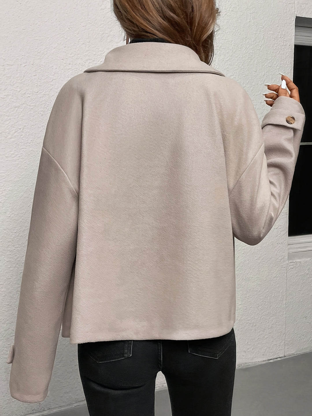 Clara™ – Elegant Structured Blazer Coat