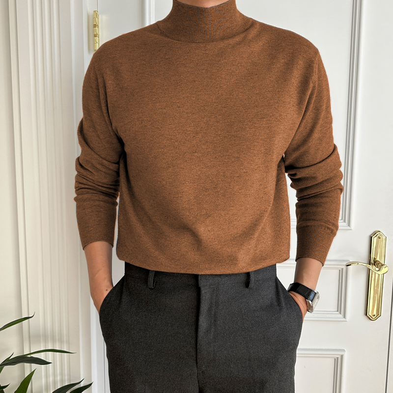 James - Comfortable Turtleneck Sweater