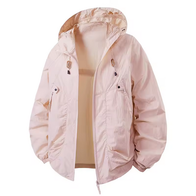 Carter - Outdoor Waterproof Windbreaker Jacket with Adjustable Hood