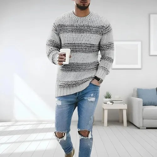 James - Stylish Knitted Sweater