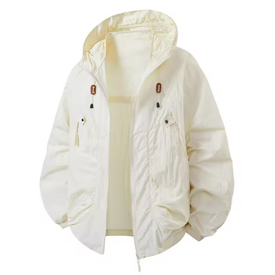 Carter - Outdoor Waterproof Windbreaker Jacket with Adjustable Hood