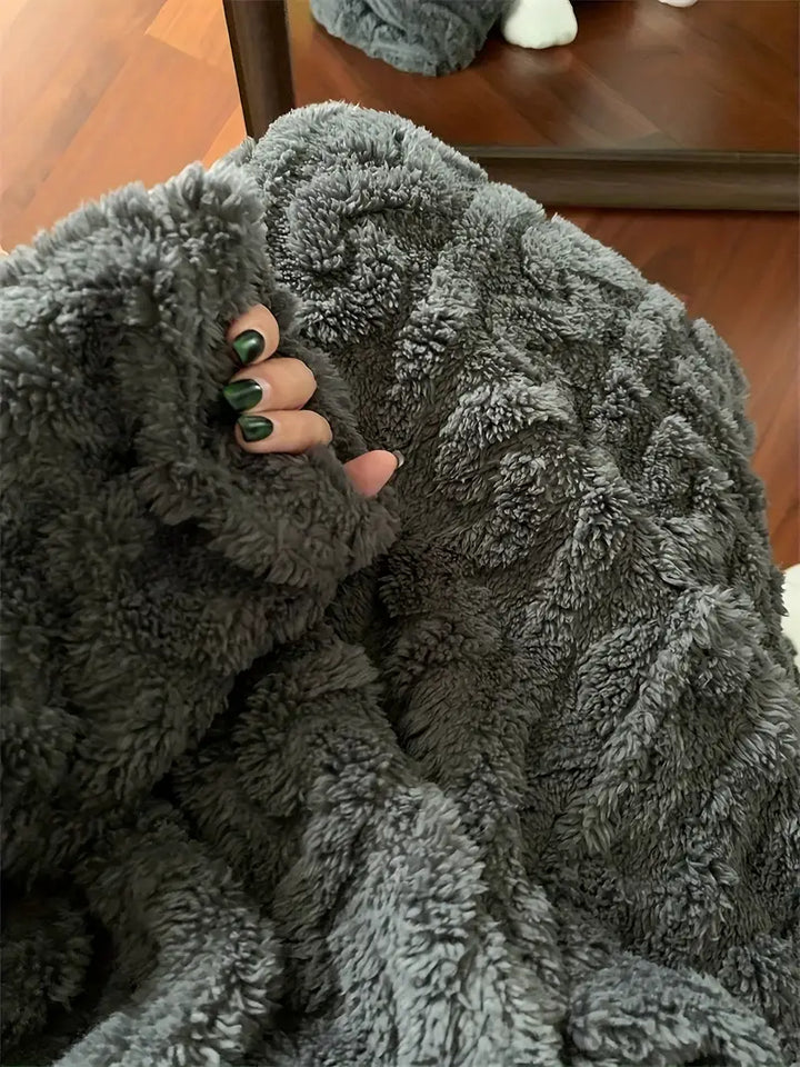 Abigail™ - Jacquard Soft Fleece Winter Dress