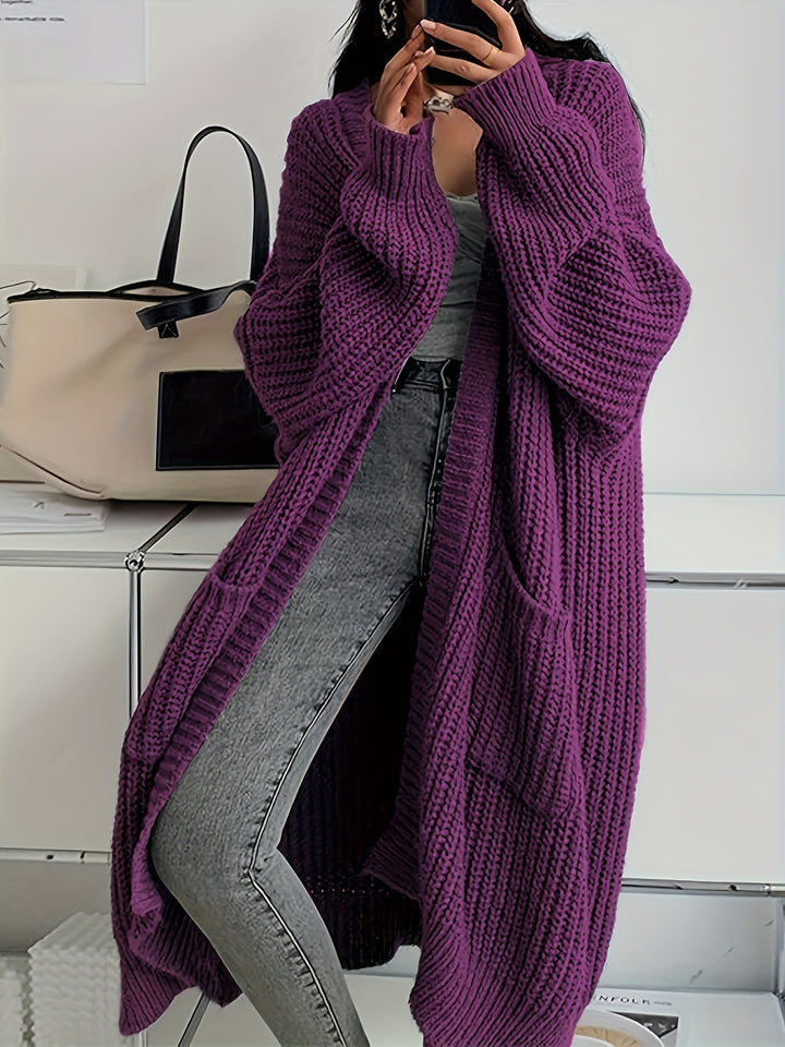 Isla™ – Long Cozy Knit Cardigan