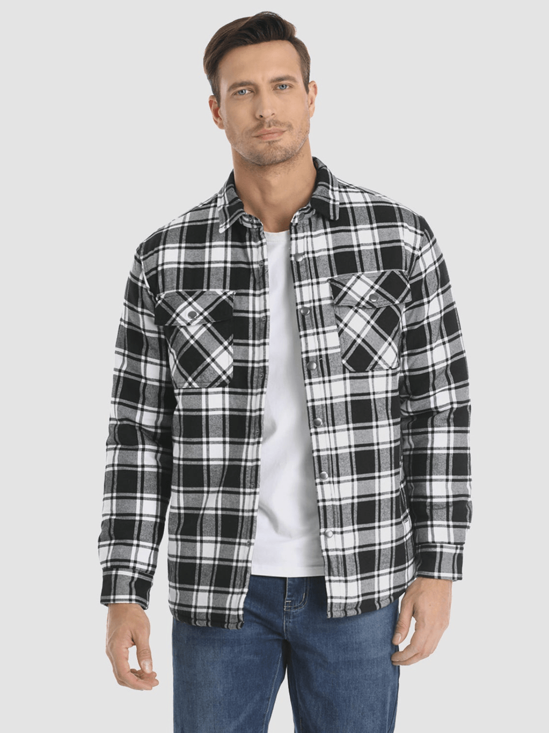 Iver™ - Striped Flannel Jacket