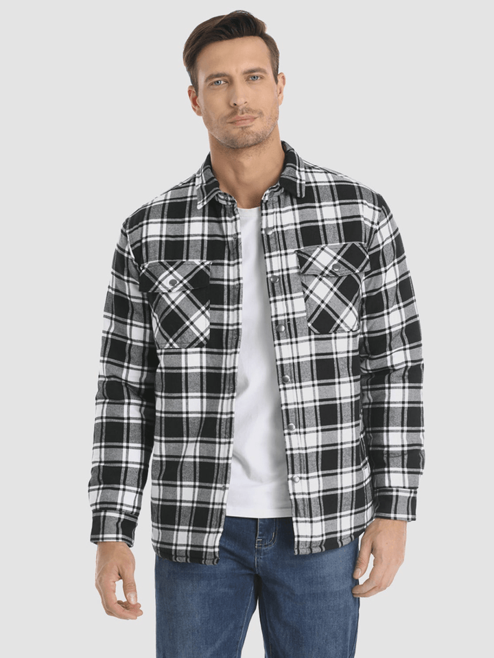 Iver™ - Striped Flannel Jacket
